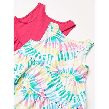 Stylish Amazon Essentials Girls' Tiered Dresses for Kids