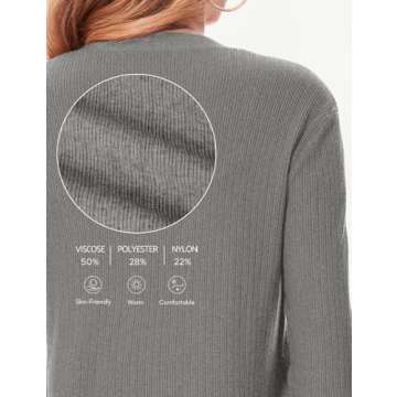 BB&KK Cardigan Sweaters for Women Knit Lightweight Long Sleeve Open Front Cardigans Casual Winter Ou...