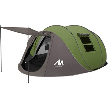 AYAMAYA 6-Person Waterproof Instant Pop-Up Camping Tent