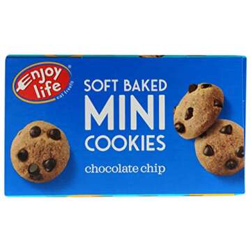 Enjoy Life Foods Enjoy Life, Soft Baked Mini Cookies, x 1 Oz Snack Packs (0819597010787), Chocolate Chip, 6 Oz