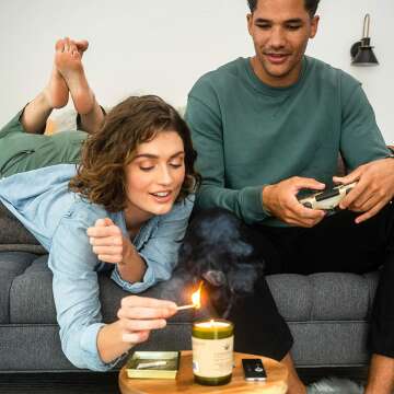 Cannabolish Smoke Odor Eliminating Candle 7 oz