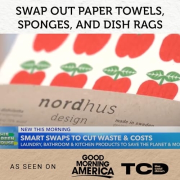 Nordhus Design Swedish Dishcloths - Eco-Friendly Cleaning Solution