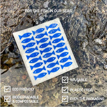 Nordhus Design Swedish Dishcloths - Eco-Friendly Cleaning Solution