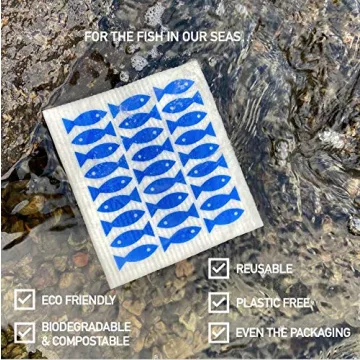 Nordhus Design Swedish Dishcloths - Eco-Friendly Cleaning Solution