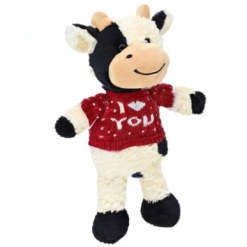 HWD 13-Inch Soft Cow Plush Doll for Gifting and Decor