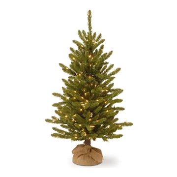 Kensington Pre-lit Artificial Christmas Tree - 4ft
