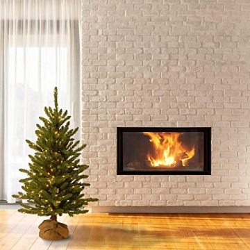 Kensington Pre-lit Artificial Christmas Tree - 4ft