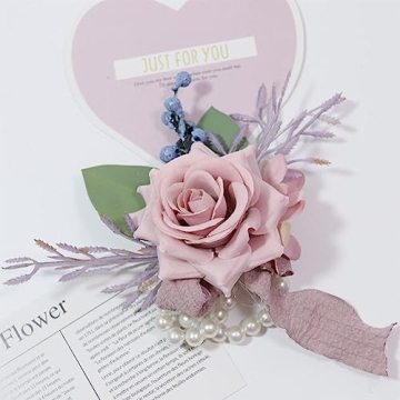 MAFELOE Stylish Wedding Corsage and Boutonniere Set