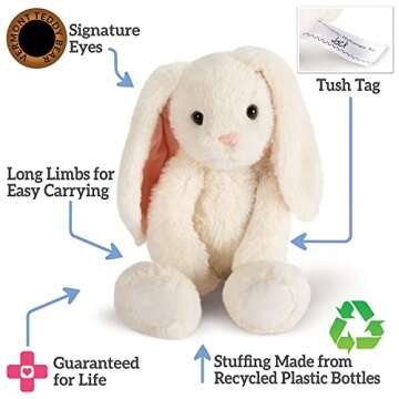 Vermont Teddy Bear Buddy Bunny Toy for Cuddles and Comfort