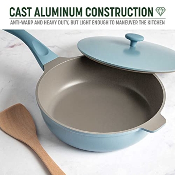 Goodful All-in-One Pan, Versatile Nonstick Cookware, 4.4Qt