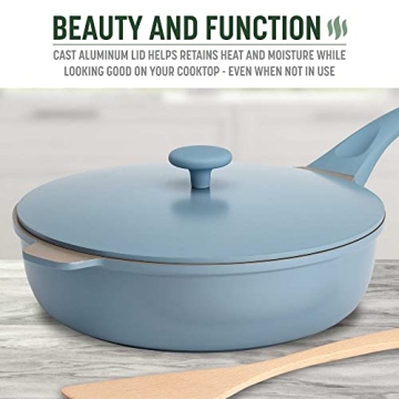 Goodful All-in-One Pan, Versatile Nonstick Cookware, 4.4Qt