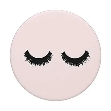 Eyelashes Gift PopSockets PopGrip: Swappable Grip for Phones & Tablets