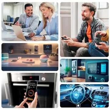 60Pcs NFC Tags Adhesive NFC Stickers Chip Rewritable Ntag 215 NFC Tags 504 Bytes Compatible with TagMo and Amiibo and NFC Enabled Mobile Phones Devices