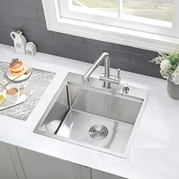 18 Inch Bar Sink Drop-In Workstation VASOYO Elegant Design