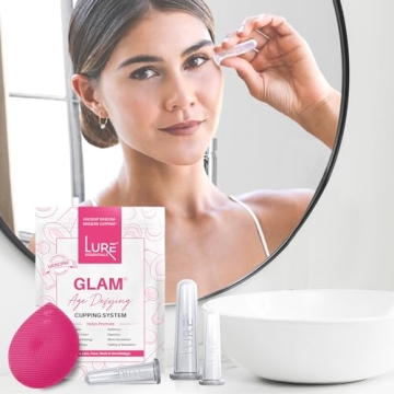 LURE Essentials Glam Facial Cupping Set for Radiant Skin
