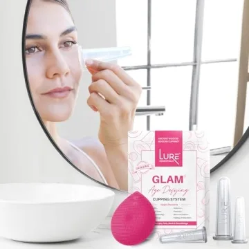 LURE Essentials Glam Facial Cupping Set for Radiant Skin