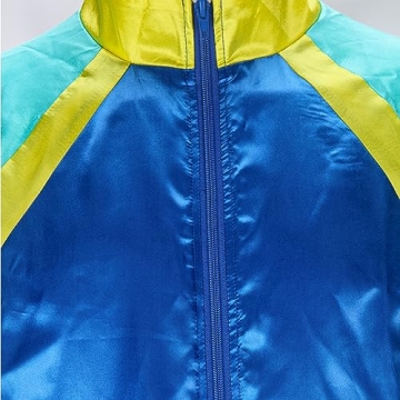 NIHONCOS Men 80s Party Costume Retro Tracksuit Set