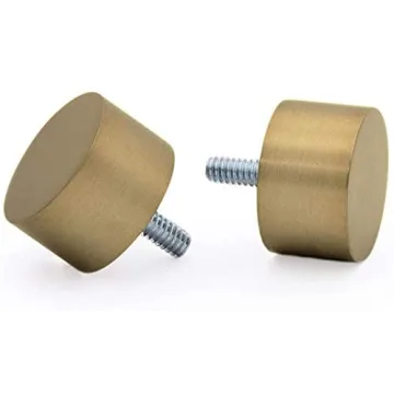 Ivilon 1" Curtain Rod 10 to 20 ft Brushed Gold Finish