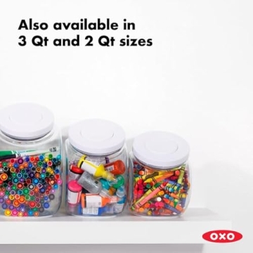 OXO Good Grips 5-Quart Cookie Jar - Airtight Storage Solution