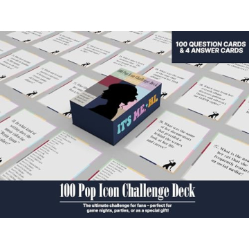 Taylor Enchanted Pop Star Card Game - 100 Trivia Cards