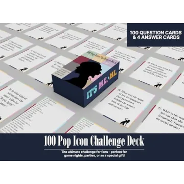 Taylor Enchanted Pop Star Card Game - 100 Trivia Cards