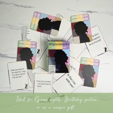 Taylor Enchanted Pop Star Card Game - 100 Trivia Cards