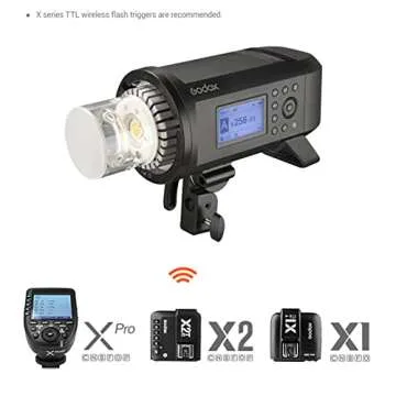 Godox AD600 Pro AD600Pro Outdoor Flash,600Ws TTL Outdoor Flash, 2.4G X System Studio Monolight Compatible with Canon Nikon Sony Fujifilm Olympus Panasonic Camera