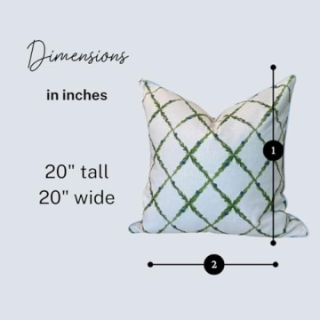 Stunning Jillien Harbor Lattice Pillow Cover for Home Decor