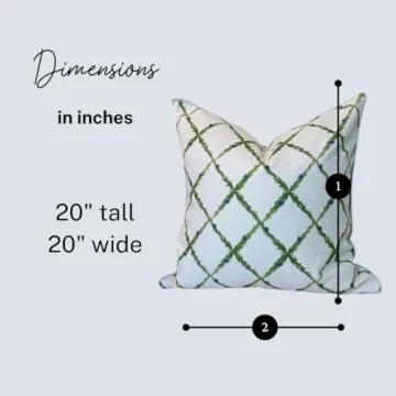 Stunning Jillien Harbor Lattice Pillow Cover for Home Decor