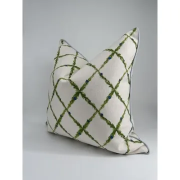 Stunning Jillien Harbor Lattice Pillow Cover for Home Decor
