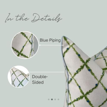 Stunning Jillien Harbor Lattice Pillow Cover for Home Decor