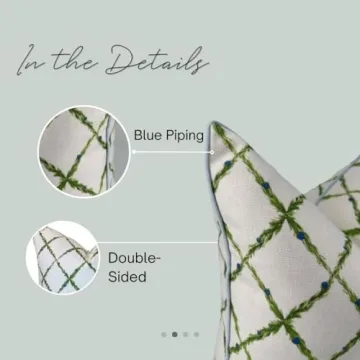 Stunning Jillien Harbor Lattice Pillow Cover for Home Decor