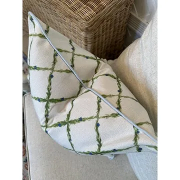 Stunning Jillien Harbor Lattice Pillow Cover for Home Decor