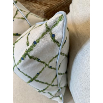 Stunning Jillien Harbor Lattice Pillow Cover for Home Decor