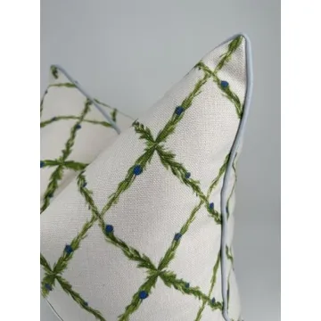 Stunning Jillien Harbor Lattice Pillow Cover for Home Decor