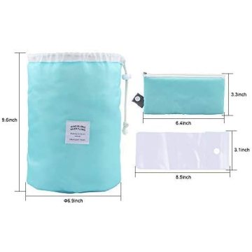 EUOW Travel Cosmetic Bag - Stylish & Portable Makeup Organizer