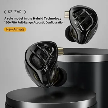 KZ ZAR Hybrid IEM Earbuds for Exceptional Sound Quality