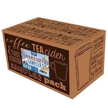 Two Rivers Coffee Pods Compatible with K Cup Brewers Including 2.0, Assorted Flavored Coffee 100 Count