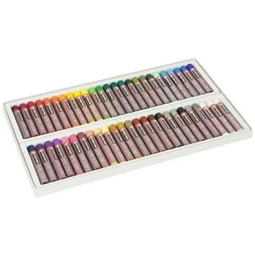 SAKURA Cray-Pas Expressionist Oil Pastel Set - Soft Oil Pastels for Artists - 50 Sticks