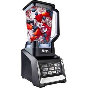 Ninja Nutri Blender Duo with Auto-iQ, Black (Renewed)