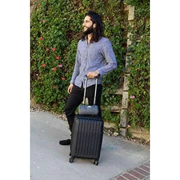 BlueHills Ultra Compact Travel Blanket Pillow in Portable Bag Case Soft 70 X 56 with Strap Backpack Clip Premium Cozy Soft Compact Pack Large Blanket for Airplane Flight Layover Grey - Gray C002