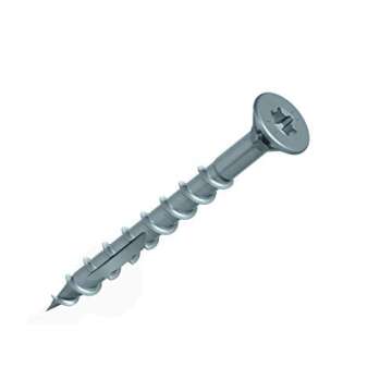 Velocity Exterior Wood Screws Assortment Kit – 108 Assorted Wood Screws in 6 Sizes Made with Carbo...