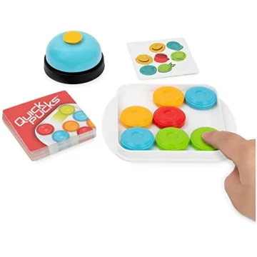 Spin Master Quick Pucks Game for Ages 8+ - Fun & Educational