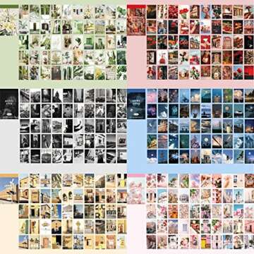 12 Sets of 600 Vintage Washi Stickers for Scrapbooking, Journaling, and Crafting