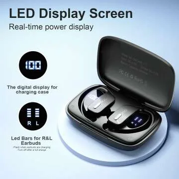 Occiam Bluetooth Earbuds with 48H Playtime, Waterproof