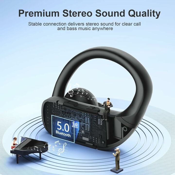 Occiam Bluetooth Earbuds with 48H Playtime, Waterproof