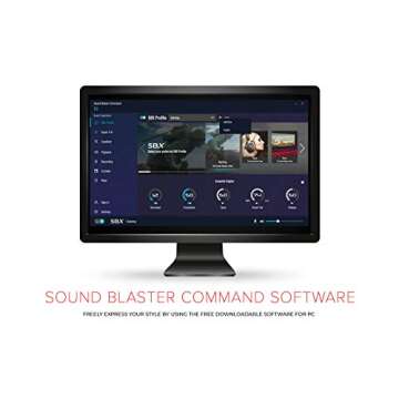 Sound BlasterX G6 Gaming DAC with 7.1 Surround Sound