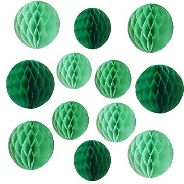 Eco-friendly Honeycomb Balls for All Occasions - 12pcs Set