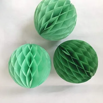 Eco-friendly Honeycomb Balls for All Occasions - 12pcs Set