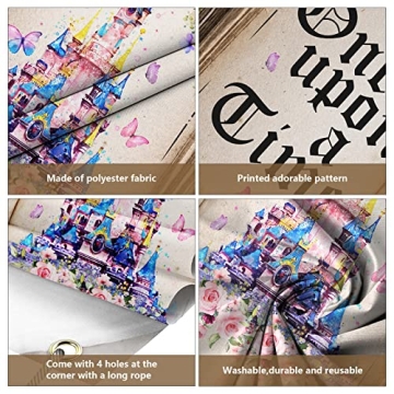 AIBIIN Fairy Tale Books Banner for Magical Celebrations